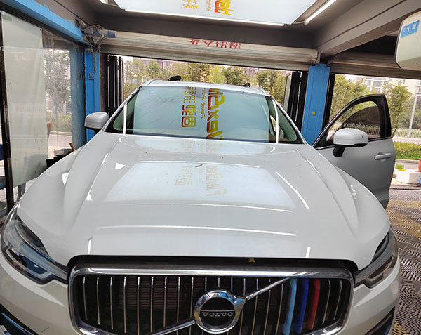 沃爾沃汽車(chē)鍍膜玻璃案例